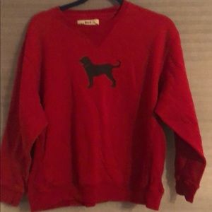 Black dog sweatshirt
